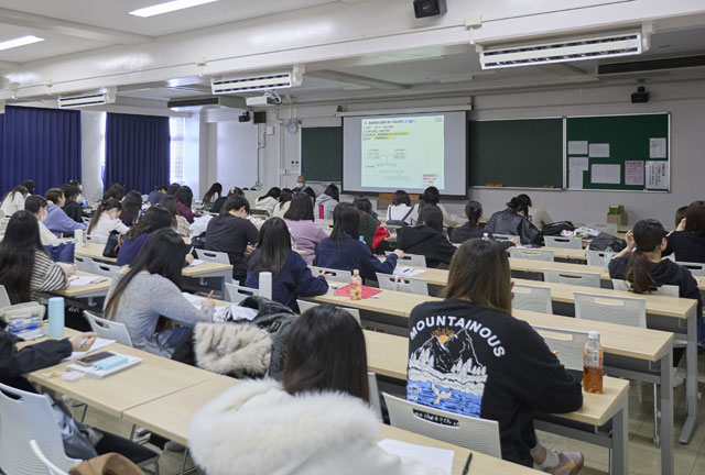 国家試験対策の授業風景