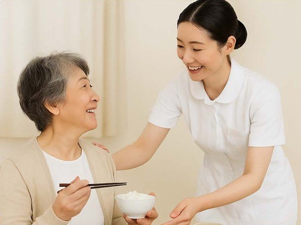 日常生活援助の様子