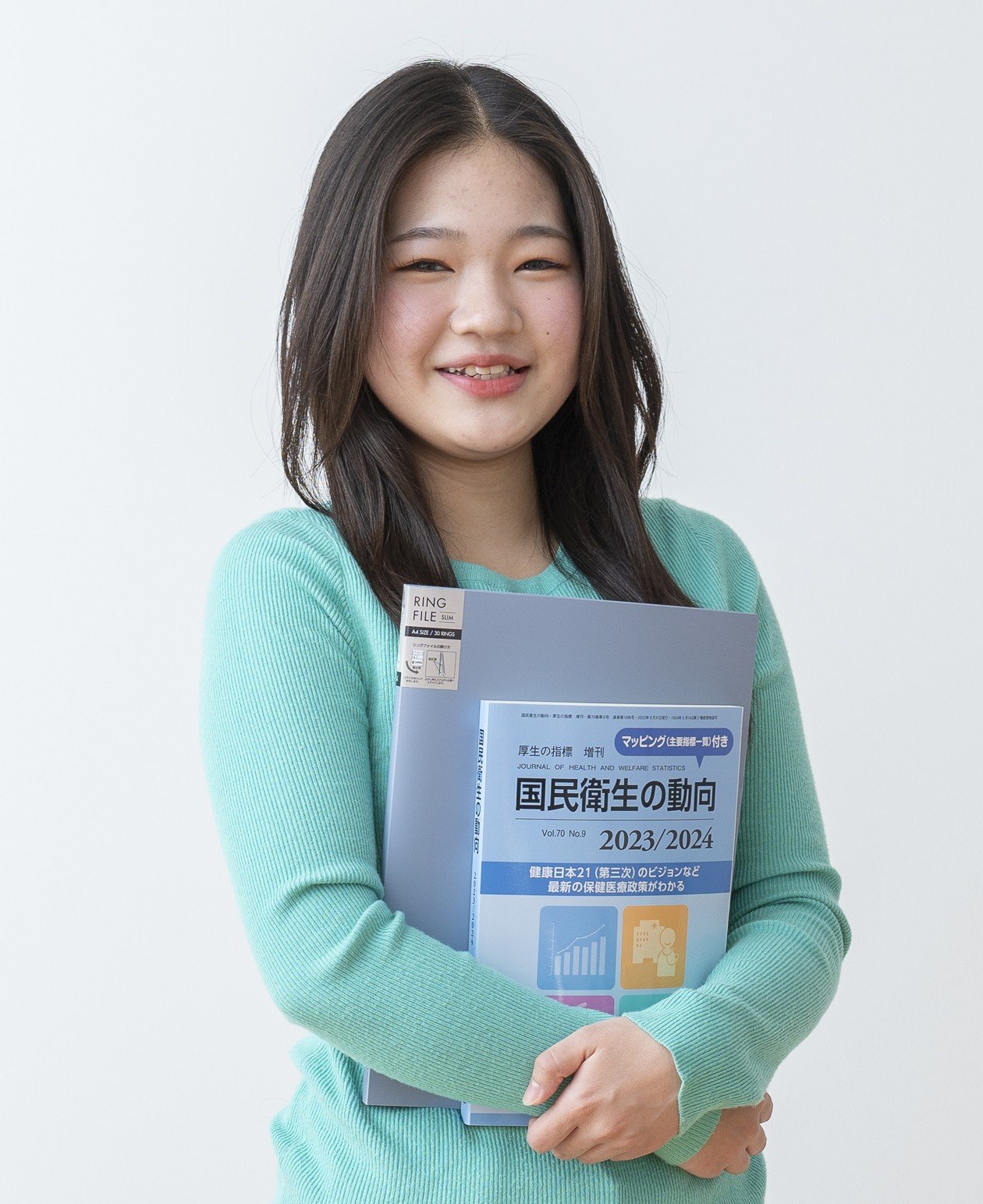 小川亜起さん（看護学科2年）